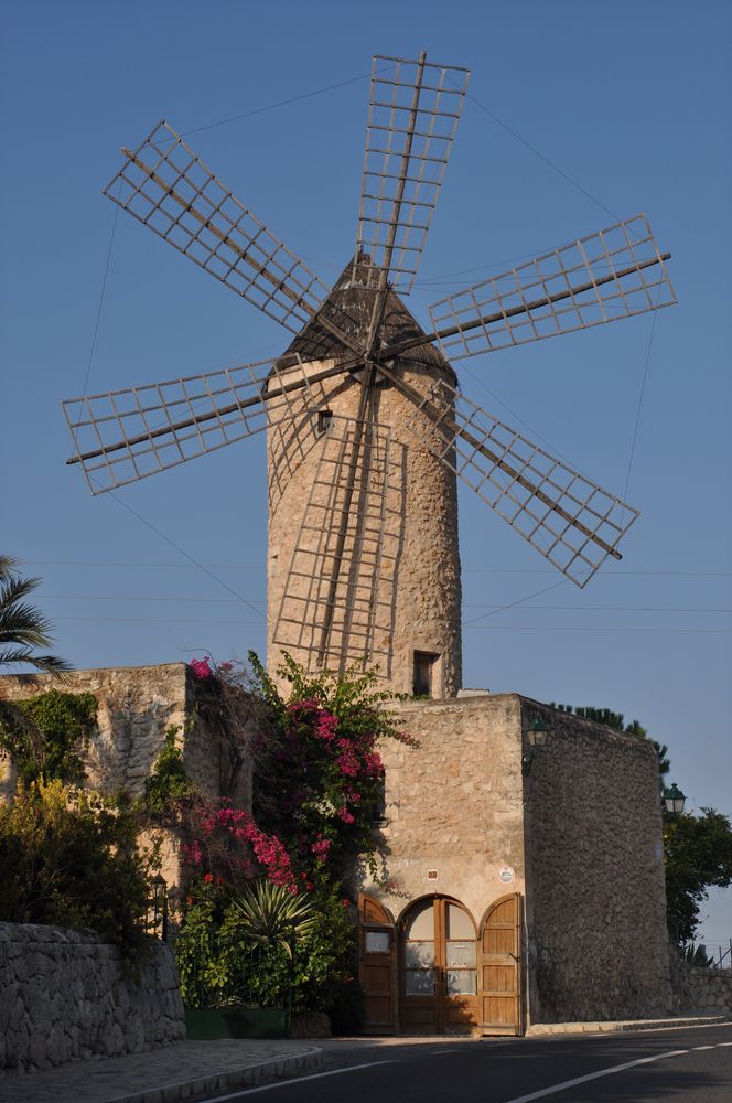 Mallorca - Windmühle .
