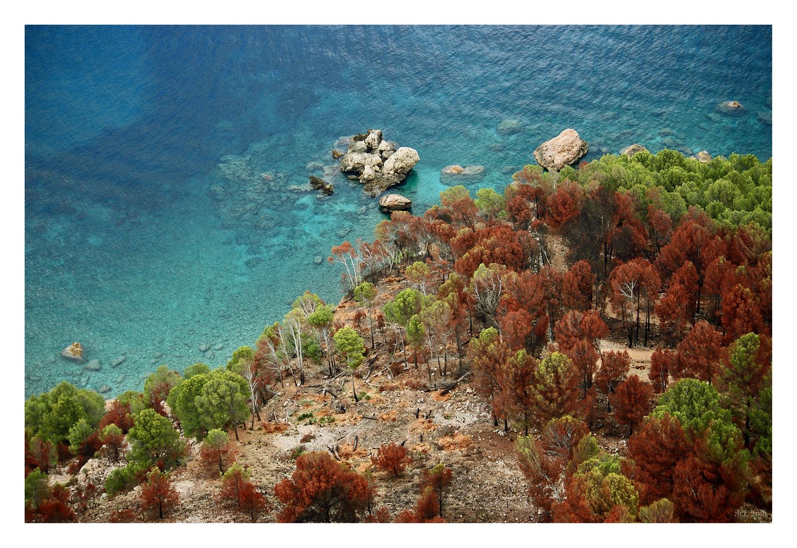 [mallorquin] ... clear blue sea