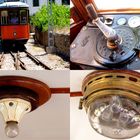 Mallorquinische Stra0enbahn "Roter Blitz" von 1912."Tren do Soller"