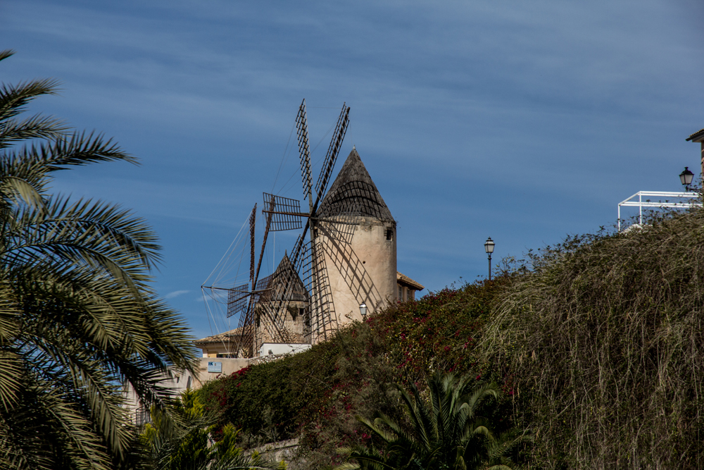 Mallorquinische Windmühlen