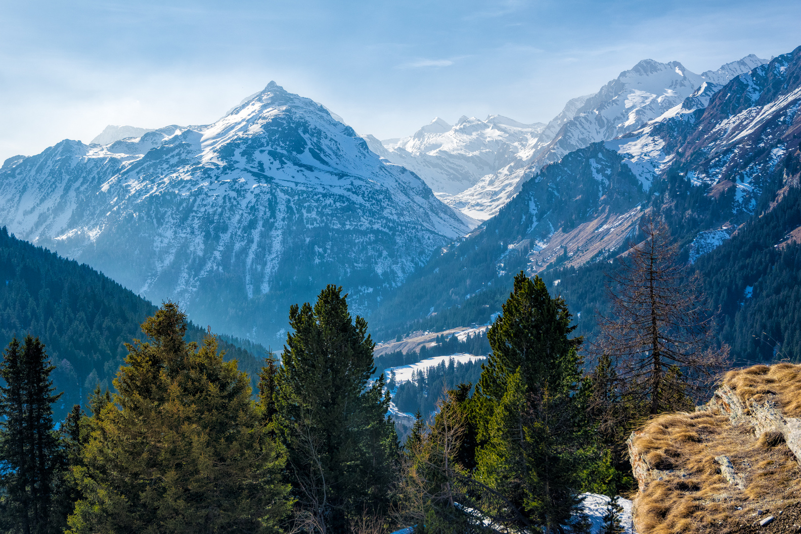 Malojapass im Engadin