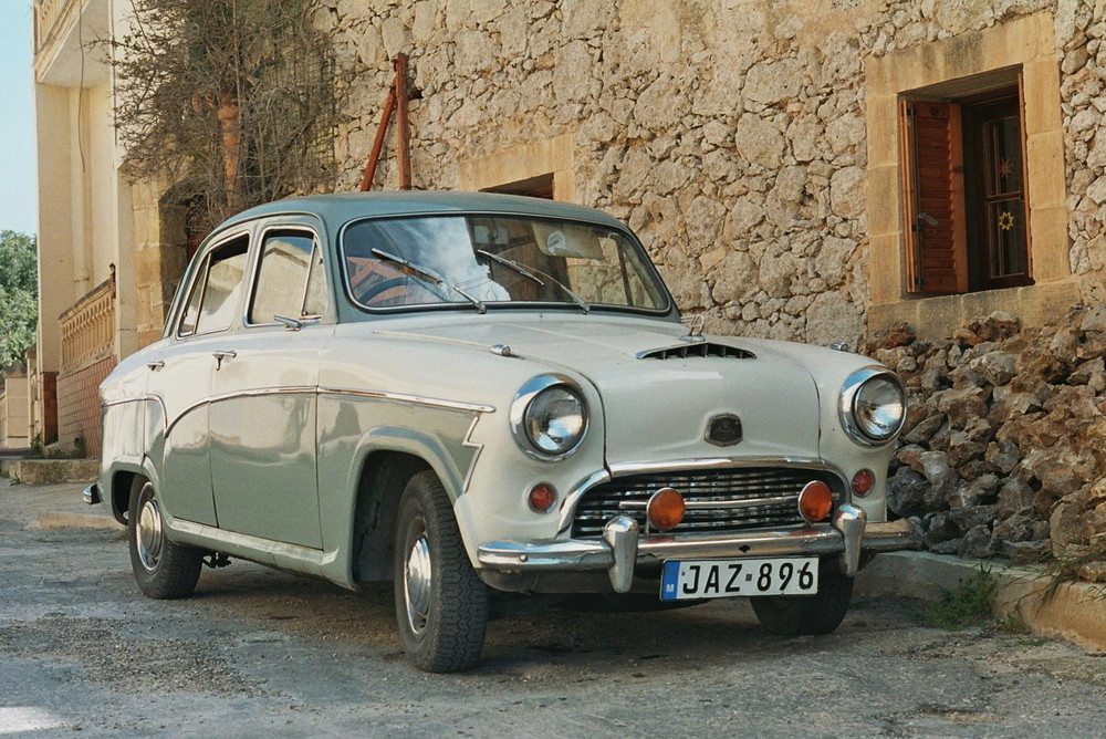 Malta 003 - Austin Cambridge, automobiles Kulturgut