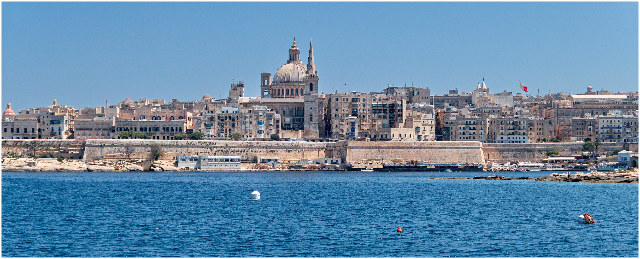 Malta 2018-07-31 Stadtansicht-Valletta