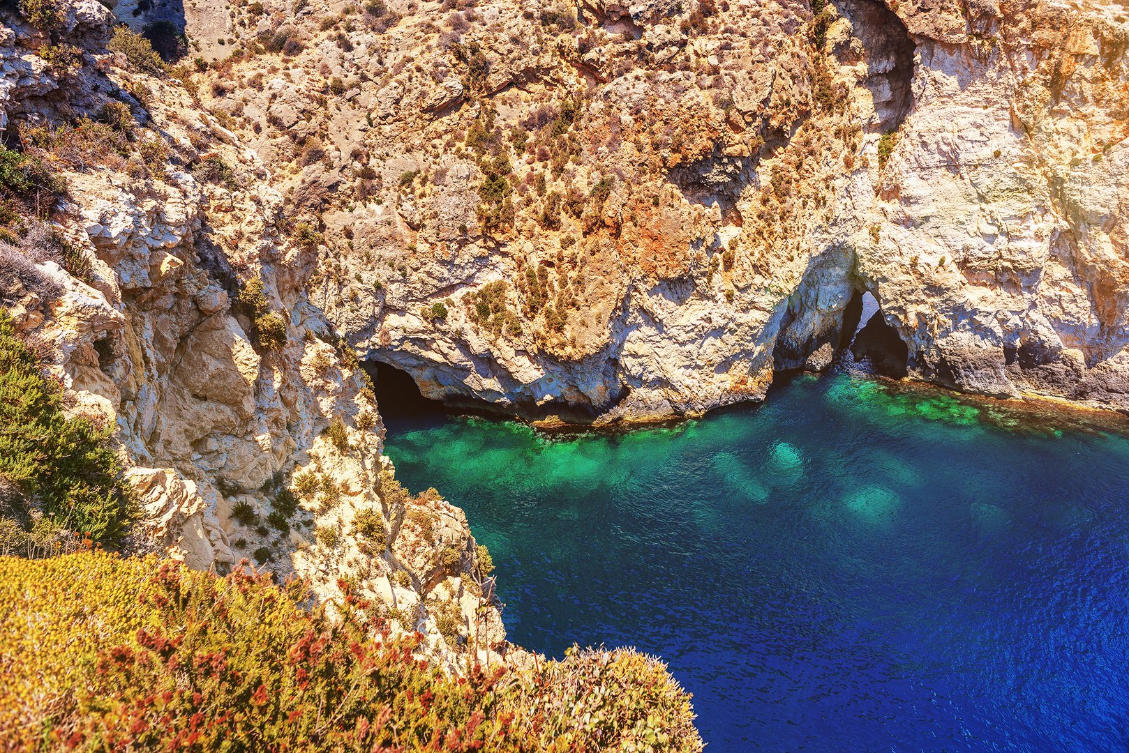 Malta, Blaue Grotte