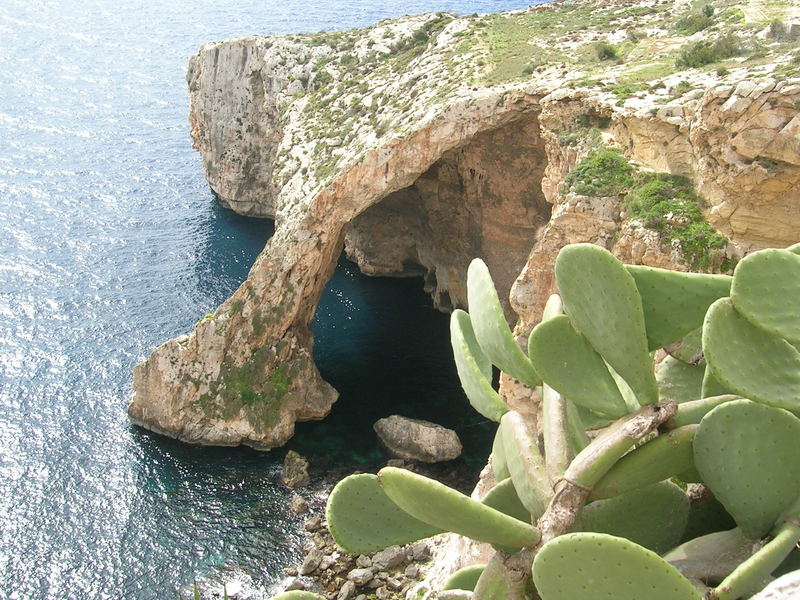 Malta -Blaue Grotte