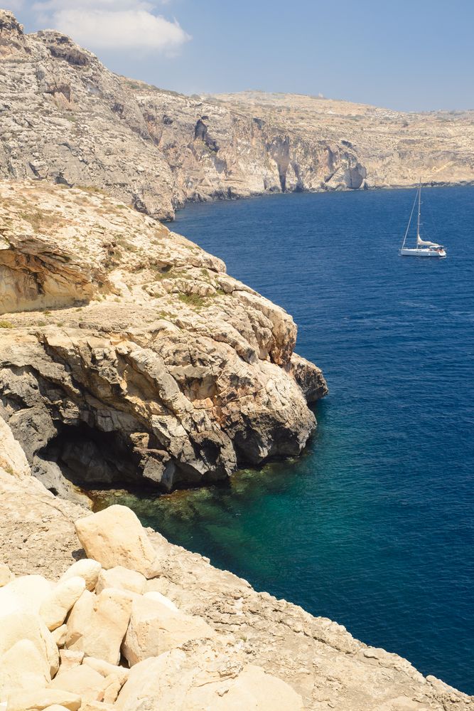 Malta, Blaue Grotte