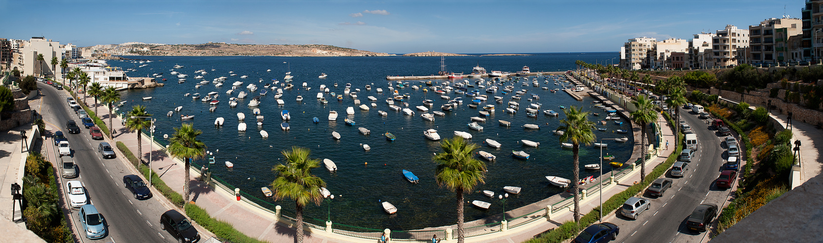 Malta - Buggiba Panorama