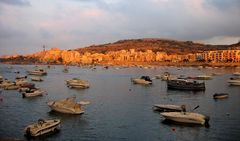 malta in der abendsonne