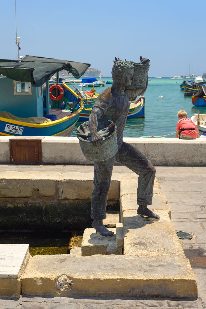 Malta, Marsaxlokk, Fischerdorf