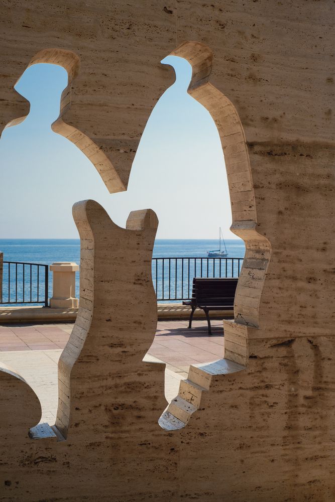 Malta, Sliema, Strandpromenade