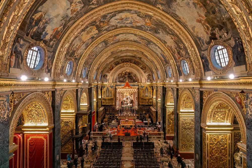 "Maltas Meisterwerk: St. John's Co-Cathedral in Valletta" I