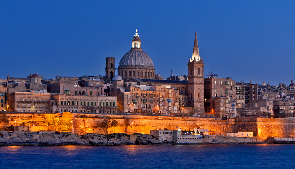 Malte eine herrliche Stadt für Sprachreisen
