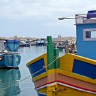 Maltesische Luzzus (Fischerboote)