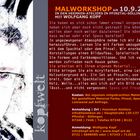 malworkshop am 1o. september mit wolfgang kopf