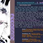 MALWORKSHOP mit WOLFGANG KOPF