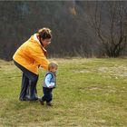 Mama passt auf