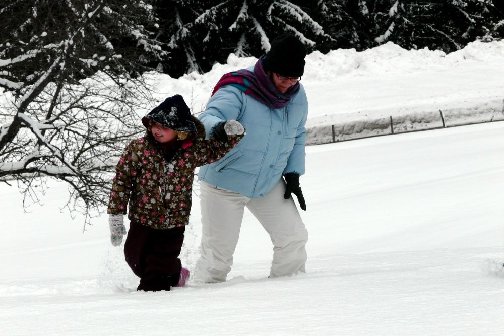 Mama und Pia