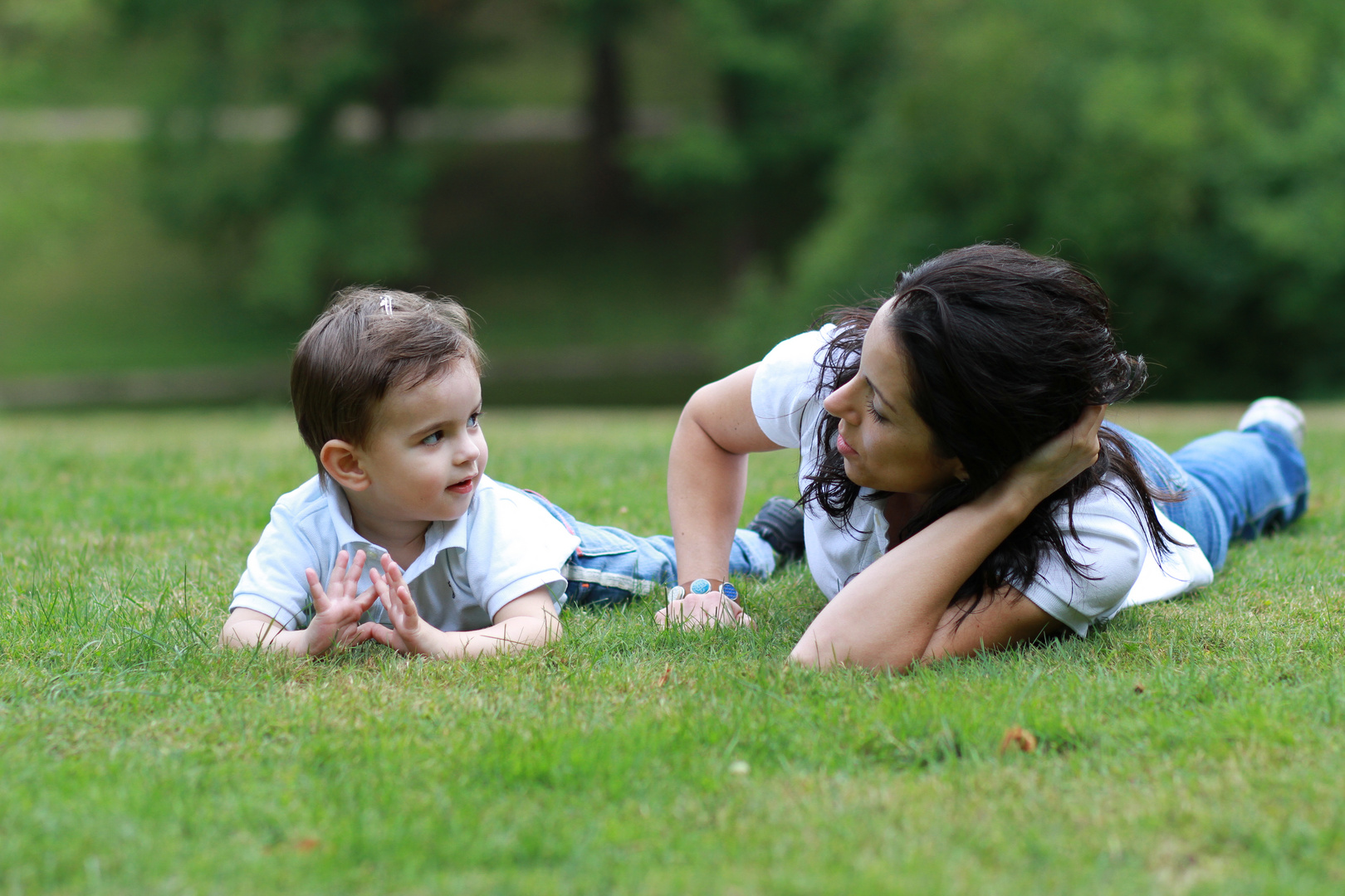 ***Mama und Sohn****