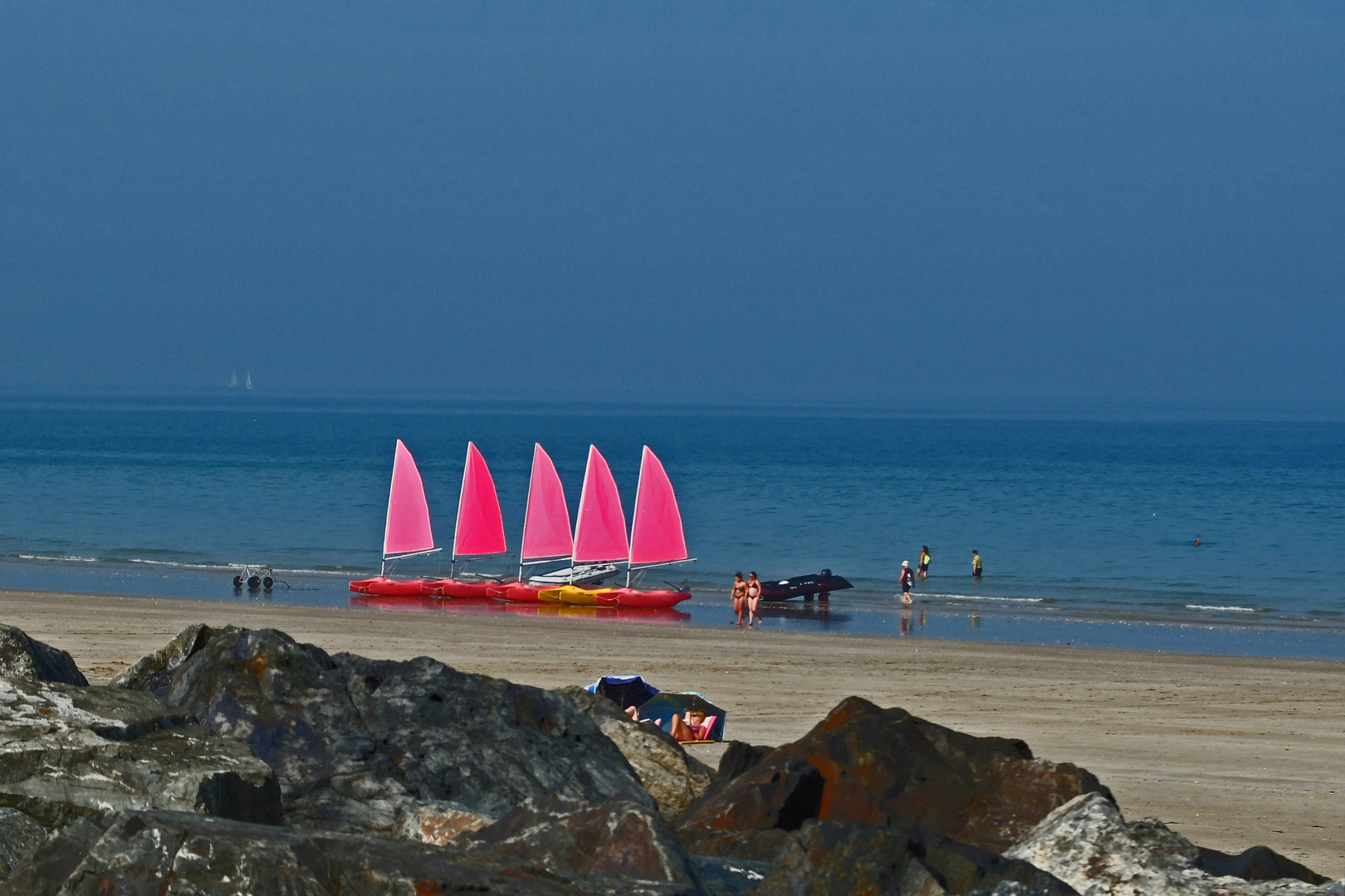 Maman les p'tits bateaux ......