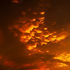 Mammatus clouds