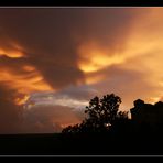 Mammatus en feu