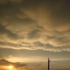 Mammatus in der Nähe einer Gewitterzelle 10. Juni 2008