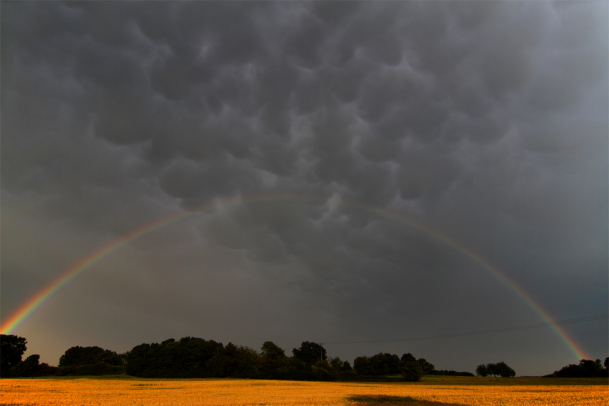 Mammatus & Regenbogen