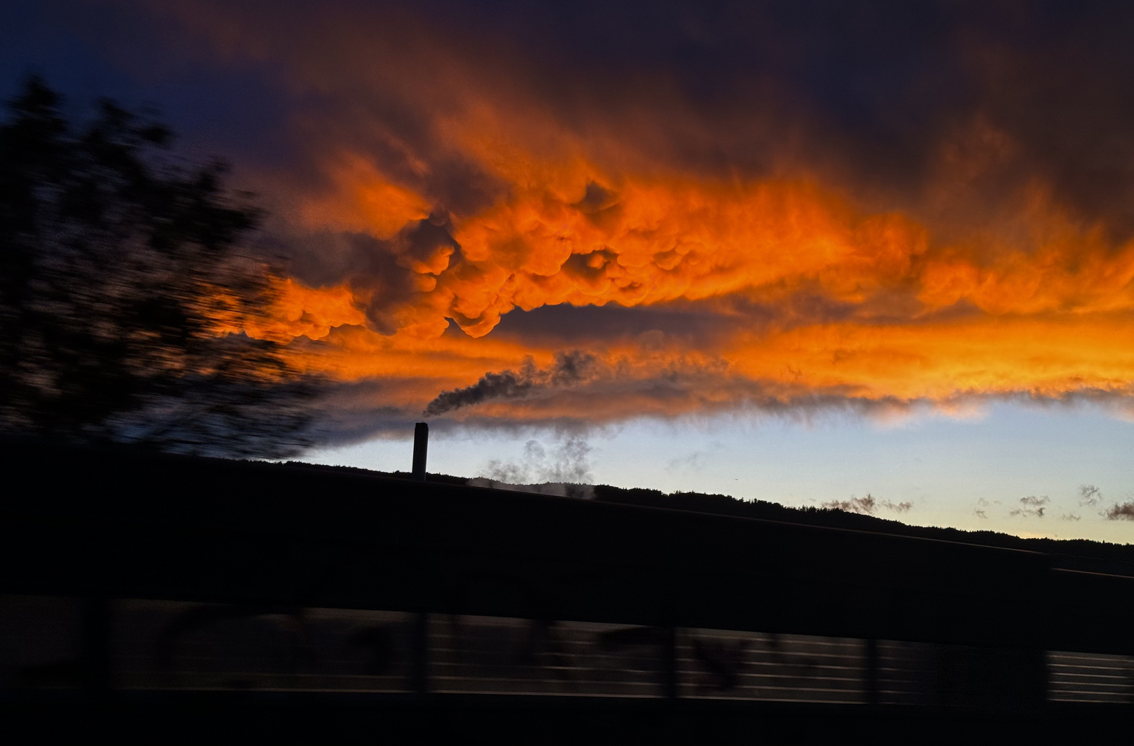 Mammatus-Wolken