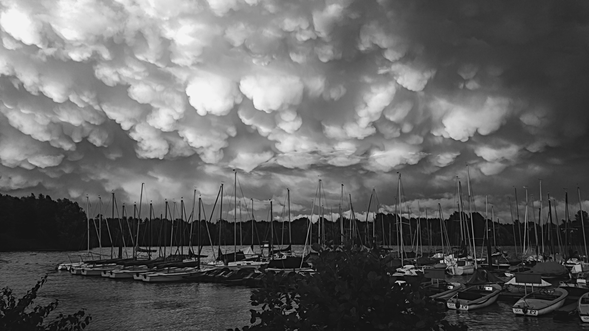 Mammatus-Wolken