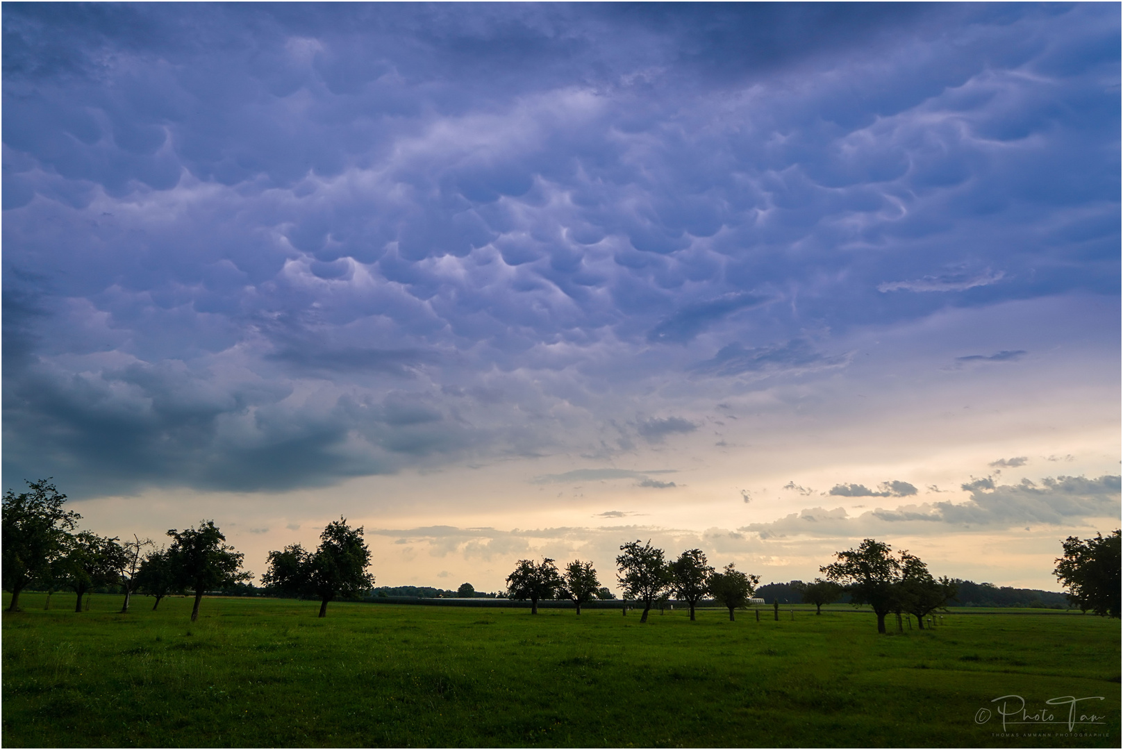 Mammatus-Wolken