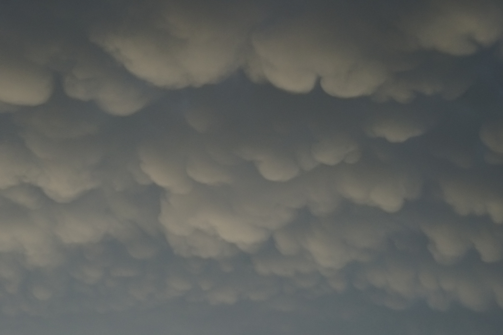 Mammatus-Wolken