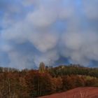 Mammatus-Wolken über dem Ohrdrufer Goldberg