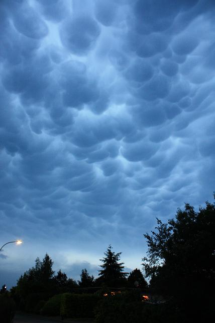 Mammatus-Wolken über Ettingshausen