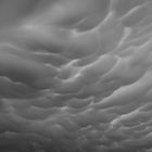 Mammatus Wolken über Nordhessen