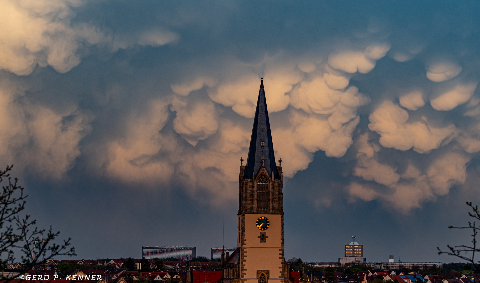 Mammatuswolken - spektakuläres Phänomen