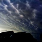 Mammatuswolken vor der Tornadonacht in Seefelden