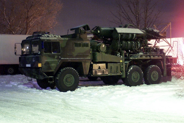 MAN 6x6 Bundeswehr Richtfunktrupp LKW