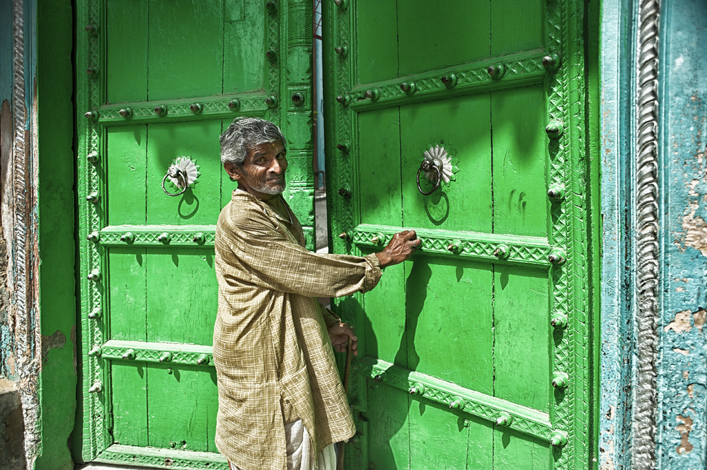 Man At The Green Door #2