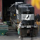 Man at Work... Juniata Locomotive Shop, Altoona, PA, USA