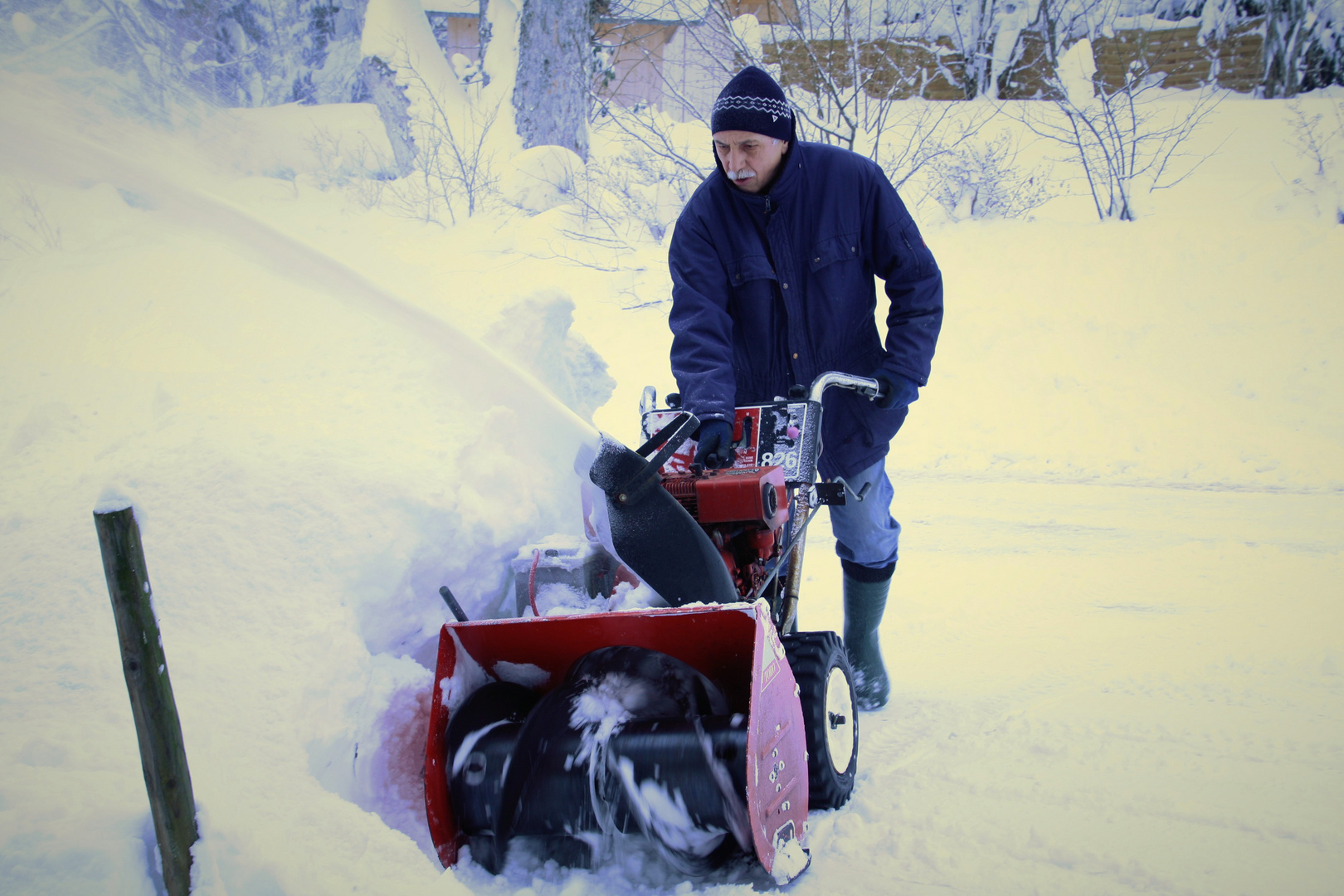 Man at work oder "de Maa bim schaffä"