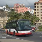 MAN Bus in SantaCruz auf La Palma
