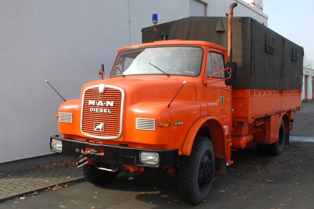 MAN Diesel 13.168 vom Katastrophenschutz
