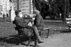 Man hat sich nichts zu sagen ....