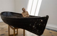 Man in a boat