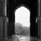 Man in a mosque