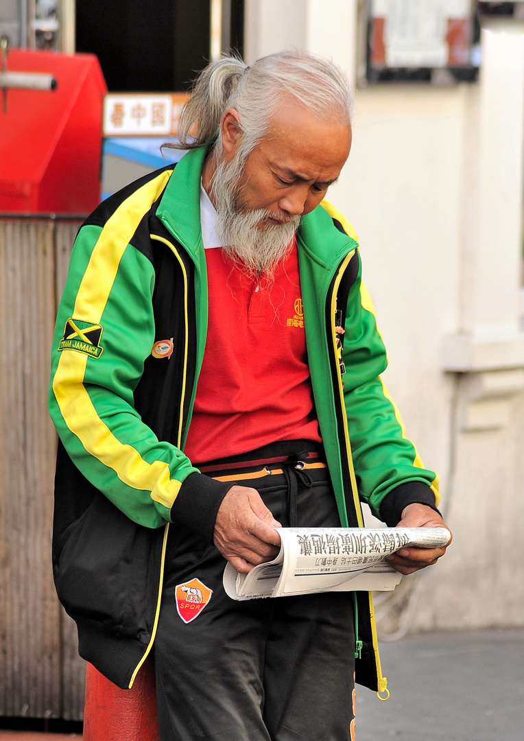 Man in Chinatown