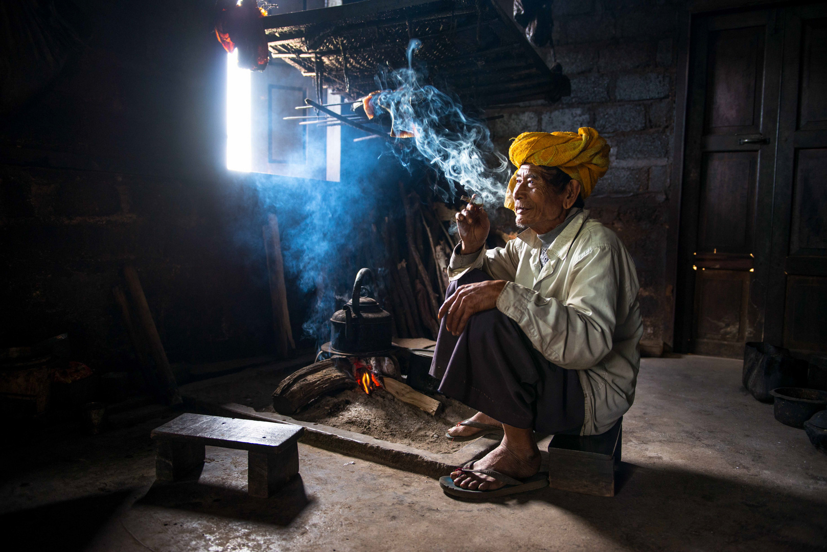Man in Kalaw (Myanmar)
