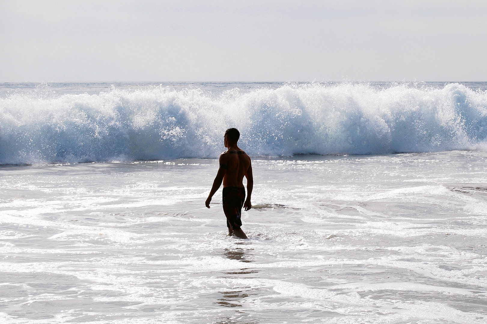 Man in Ocean