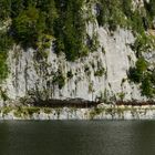 Man kann am Gosausee auch klettern