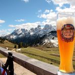 Man kann nicht immer Wandern, eine sehr schöne Alm auf der Plätzwiese ist die Malga-Alm...